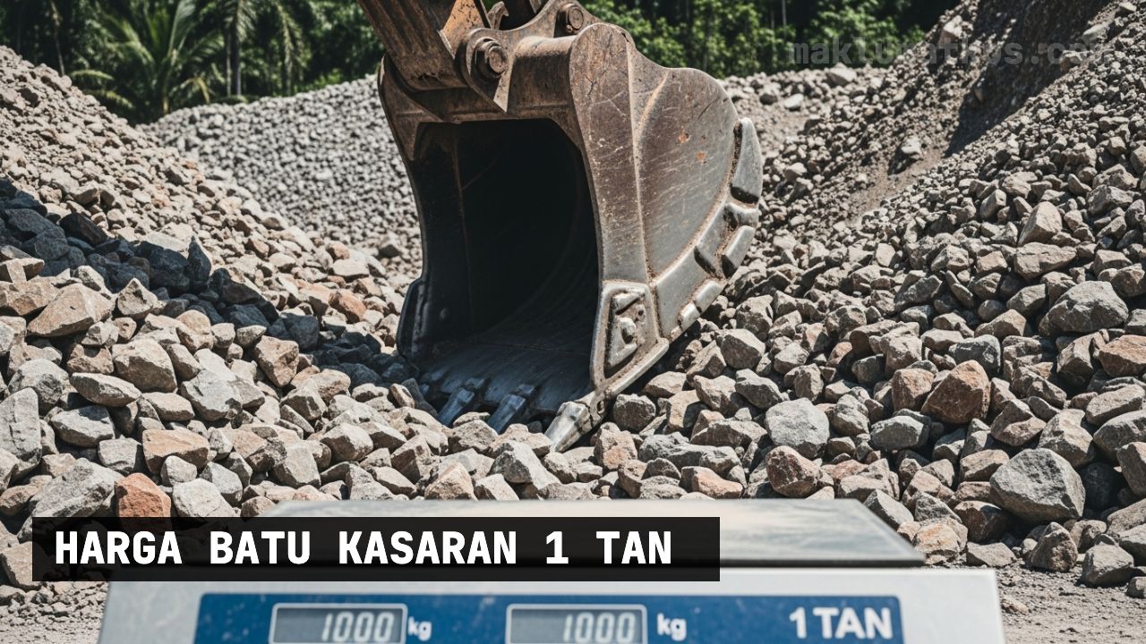harga batu kasaran 1 tan