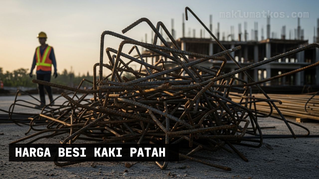 harga besi kaki patah